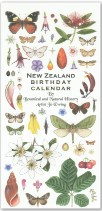 Birthday Calendar Front Cover